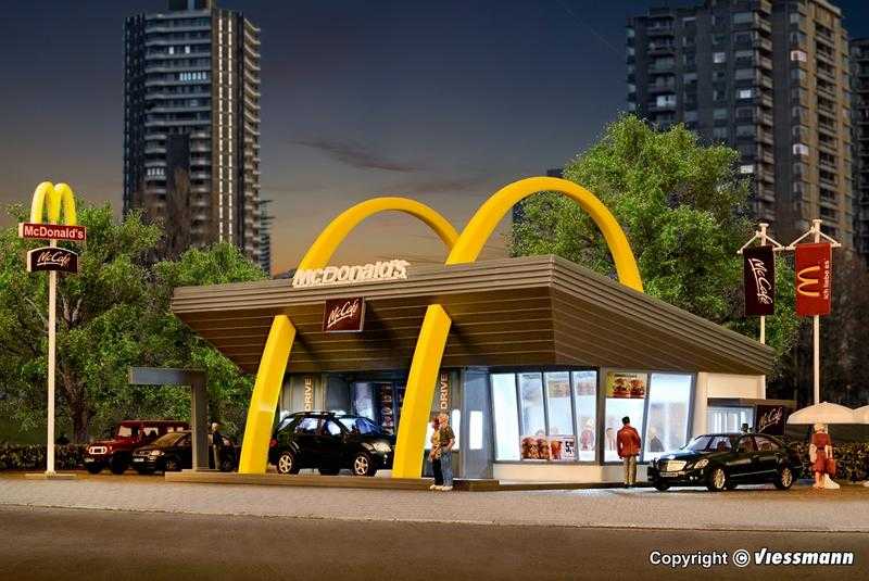 Mini 現貨 Vollmer 43634 HO規 McDonalds 麥當勞.套件