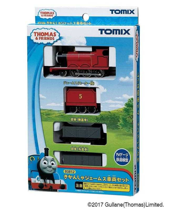 Mini 預購中 Tomix 93812 N規 詹姆斯火車組