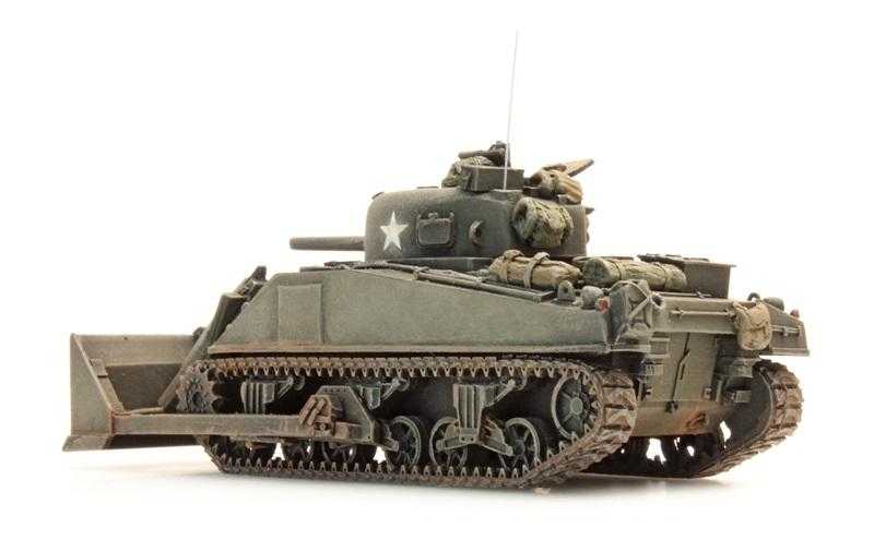 Mini 預購中 Artitec 387.116 HO規 Sherman M4 Dozer 坦克