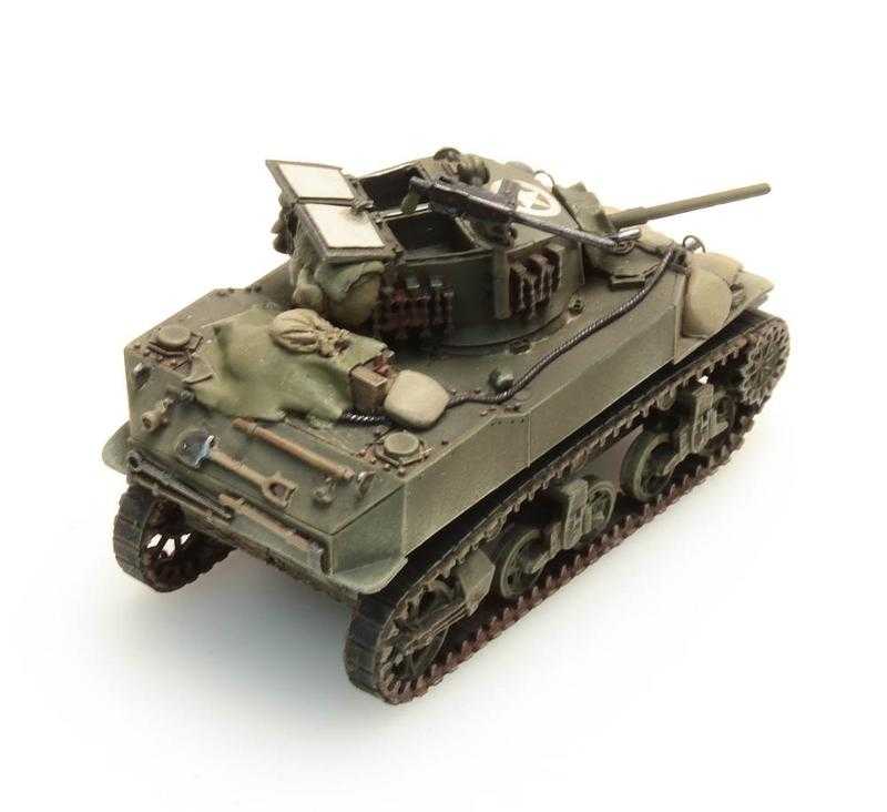 Mini 現貨 Artitec 387.118 HO規 M5A1 坦克