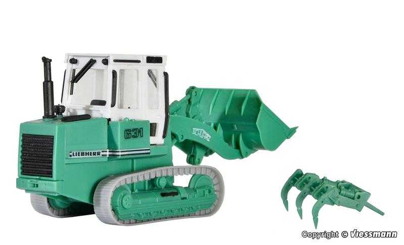 Mini 特價優惠 Kibri 15205 HO規 LIEBHERR 631 履帶式推土機