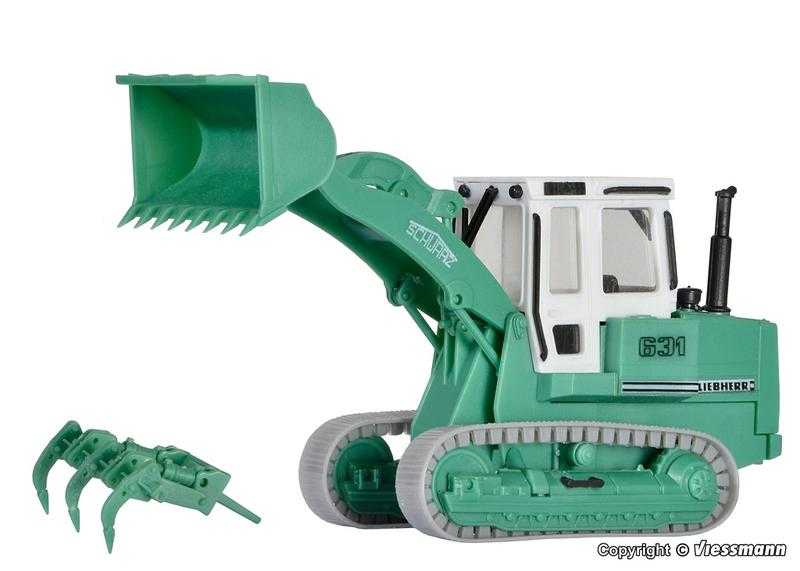 Mini 特價優惠 Kibri 15205 HO規 LIEBHERR 631 履帶式推土機