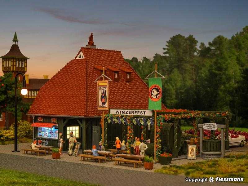 Mini 現貨 Vollmer 43680 HO規 葡萄酒專賣店