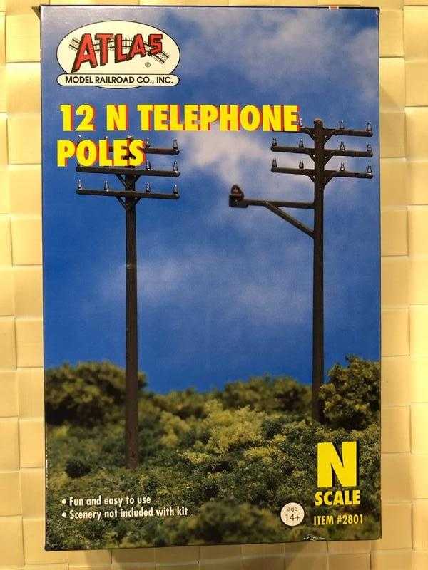 Mini 現貨 Atlas 2801 N規 Telephone Poles 電線桿