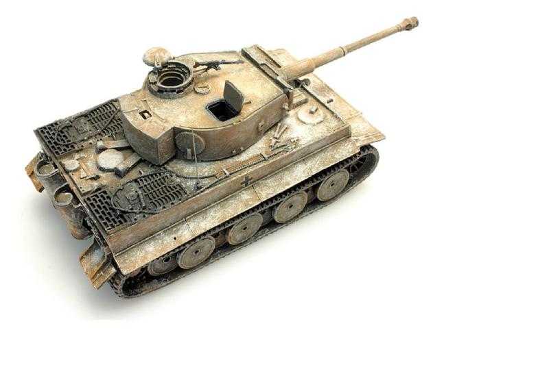 Mini 預購中 Artitec 387.102-WY HO規 Tiger I 1943 Winter 虎式戰車.冬裝