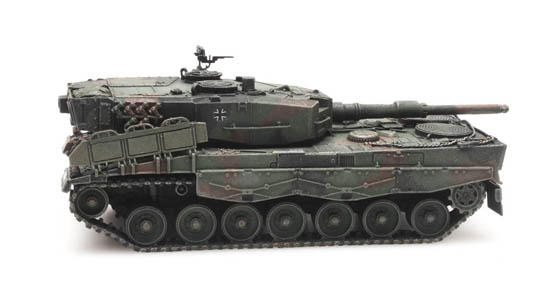 Mini 現貨 Artitec 6870186 HO規 BRD豹式戰車 2A4 迷彩 用於軌道運輸
