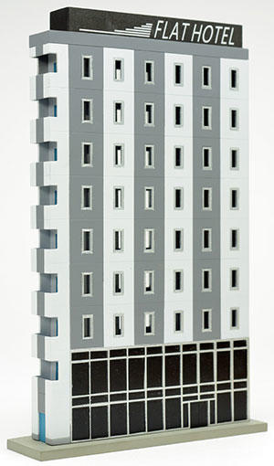 Mini 現貨 Tomytec 建物 164 N規 薄型建物 B