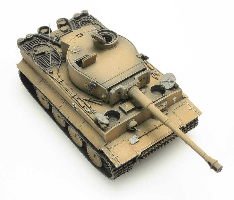 Mini 預購中 Artitec 387.246 HO規 WWII WM Tiger I Afrika 坦克
