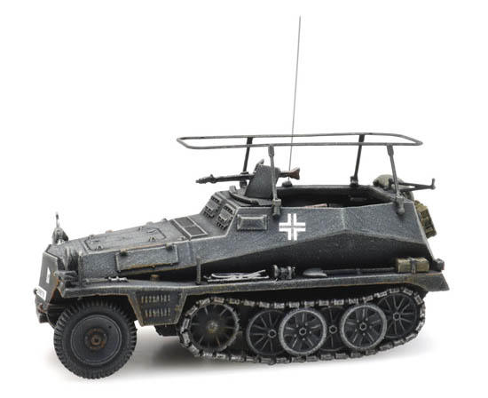 Mini 現貨 Artitec 6870276 HO規 WM SdKfz 250/3 grau 裝甲履帶車