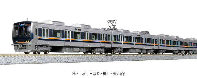 Mini 預購中 Kato 10-1574 N規 321系 JR京都.神戶.東西線 電車.3輛