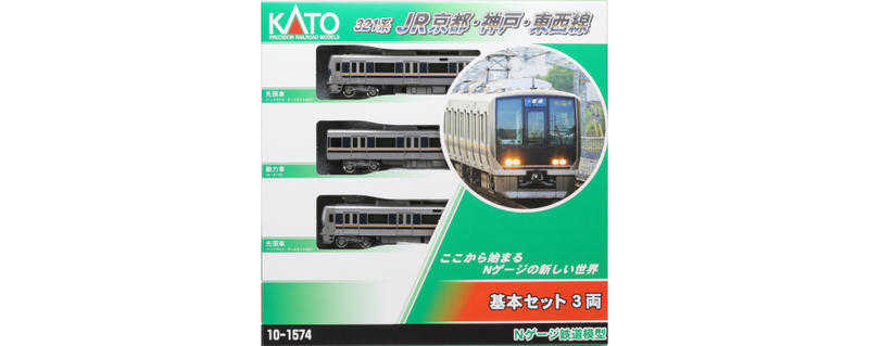 Mini 預購中 Kato 10-1574 N規 321系 JR京都.神戶.東西線 電車.3輛