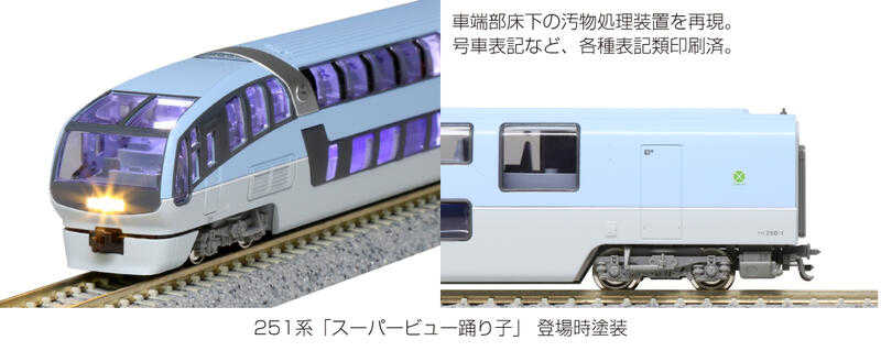 Mini 預購中  Kato 10-1576 N規 251系 Super View 登場時塗裝 10輛組