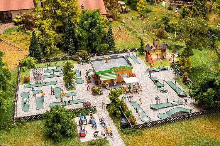 Mini 現貨 Faller 191753 HO規 Miniature golf course 迷你高爾夫球場
