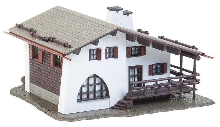 Mini 現(xiàn)貨 Faller 131371 HO規(guī) Mountain chalet 山區(qū)木屋