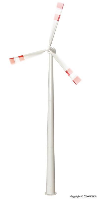 Mini 現貨 Viessmann 1370 HO規 風力發電機.有LED燈