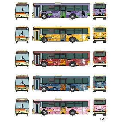 Mini 預購中 Tomytec 310839 N規 箱根登山巴士.新世紀福音戰士塗裝.5輛