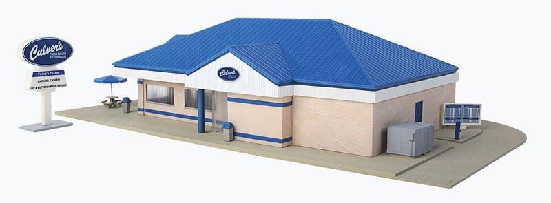 Mini 現貨 Walthers 933-3486 HO規 Culvers 漢堡快餐連鎖店