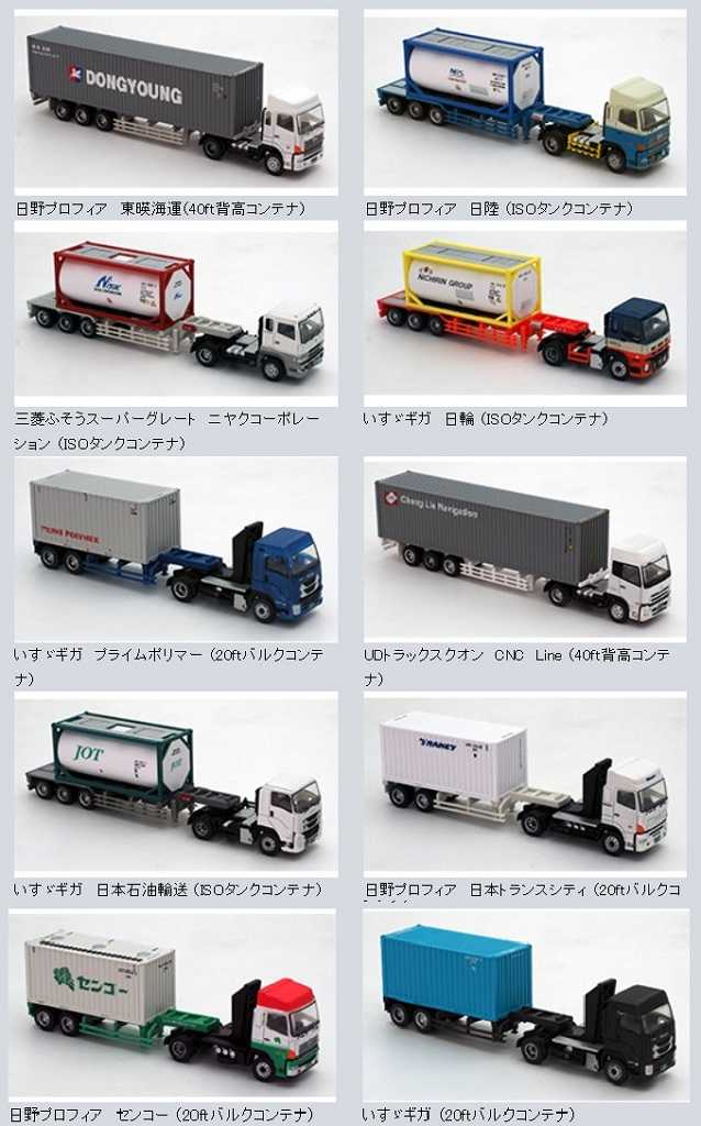 Mini 預購中 Tomytec 拖車系列 283065 N規 貨櫃車 第8彈 隨機單輛