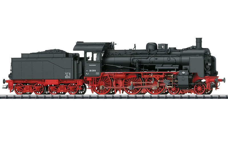 Mini 現貨 Trix 22891 HO規 DB EpIII class 38 數位音效蒸氣車