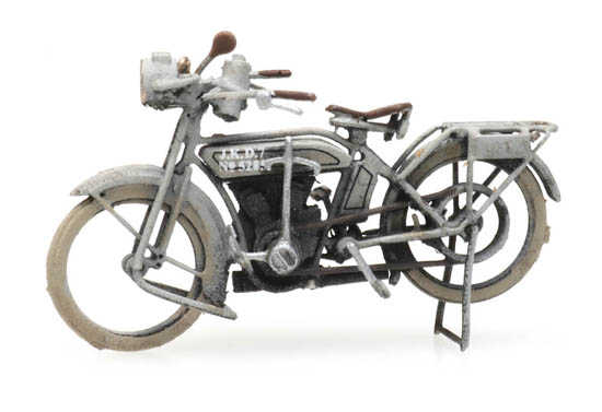 Mini 現貨 Artitec 6870320 HO規 NSU Motorrad militar 軍用摩托車