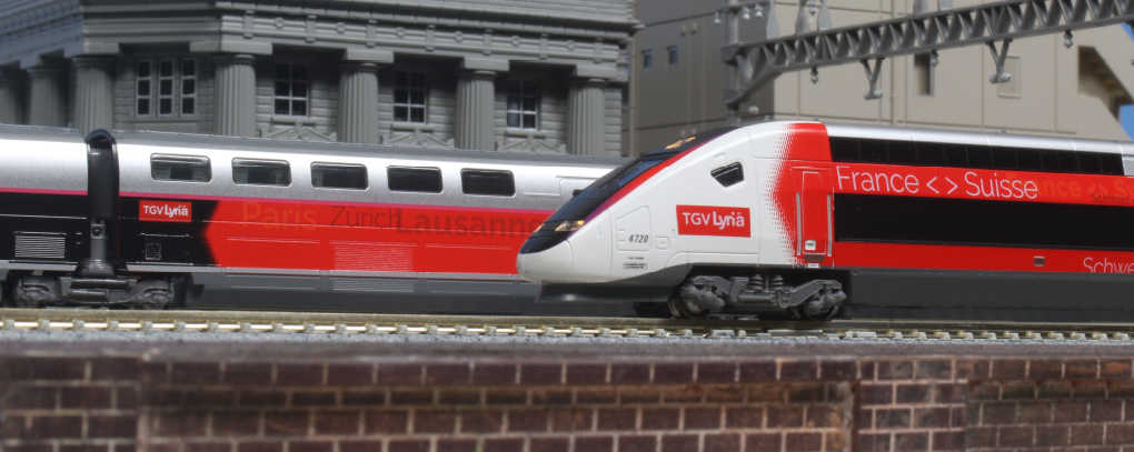 【新品未開封】KATO 10-1762 TGV Lyria Euroduplex KATO TGV Lyria Euroduplex Train 10-1762 N Scale 10 Car Set