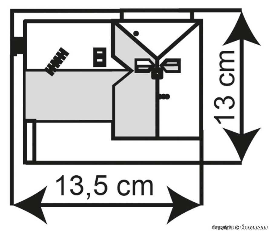 Mini 現貨 Kibri 38901 HO規 Gatehouse Miltenberg 米爾滕貝格門樓