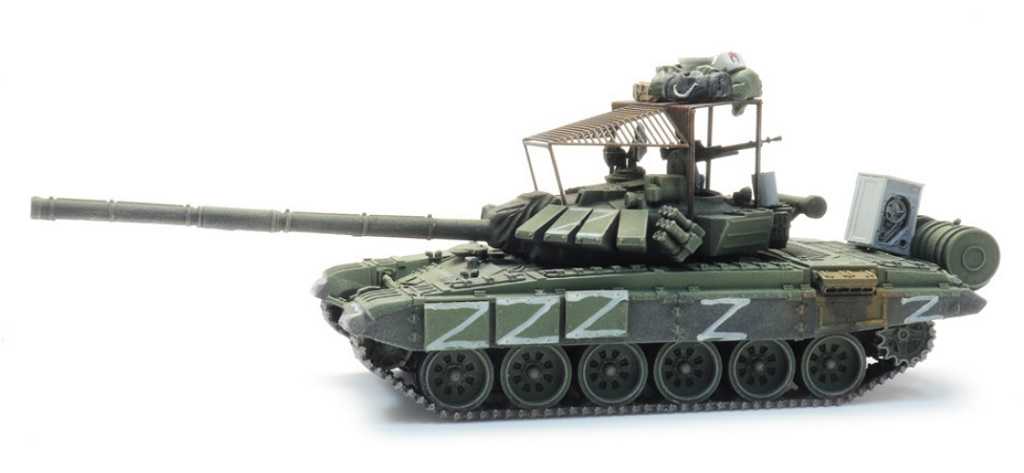 Mini 現貨 Artitec 6870691 HO規 俄羅斯 T-72B obr 1989g.戰車