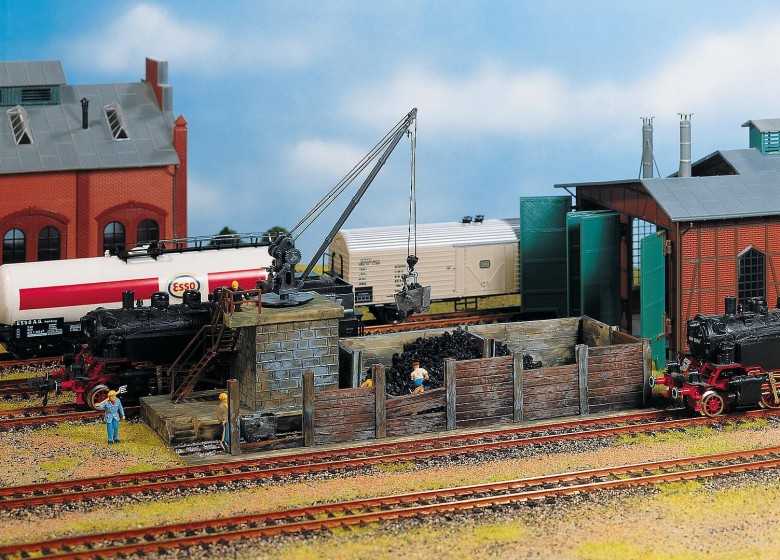 Mini 現貨 Faller 120131 HO規 Small coaling station小型加煤站