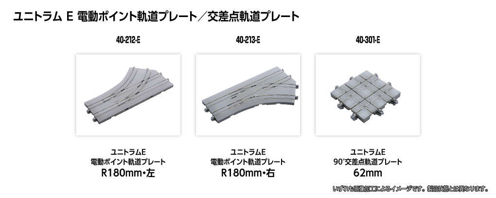 Mini 現貨 Kato 40-213-E N規 UNITRAM E  R180mm 電動右道岔軌道板