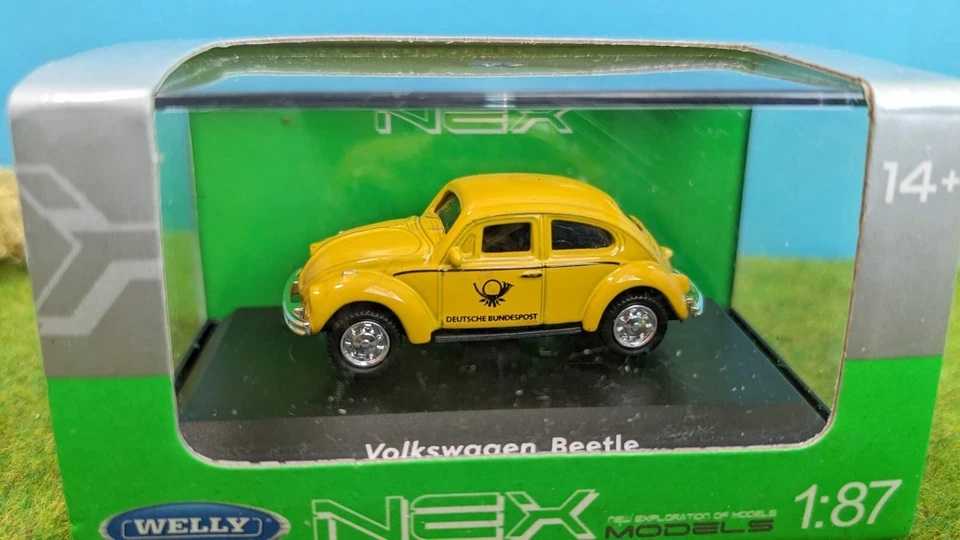 Mini 現貨 Welly 73156PO-SW HO規 Volkswagen Beetle 金龜車