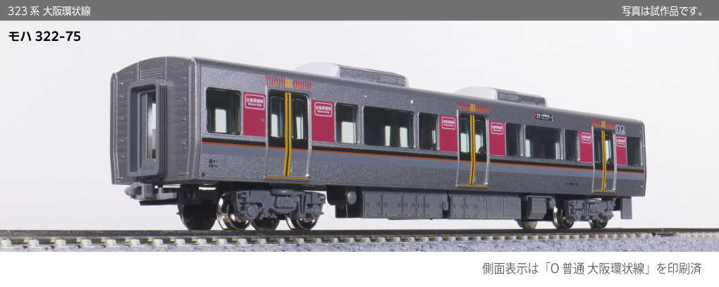 Mini 現貨 Kato 10-1988 N規 323系 大阪環狀線 電車.基本組.3輛