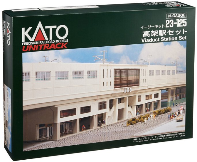 Mini 預購中 Kato 23-125 N規 Viaduct Station Set 高架車站組