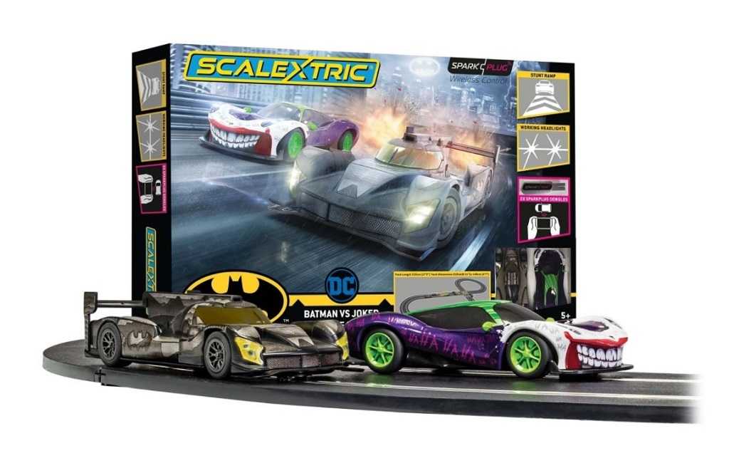 Mini 現貨 Scalextric C1415P 蝙蝠俠 VS 小丑 電動軌道車