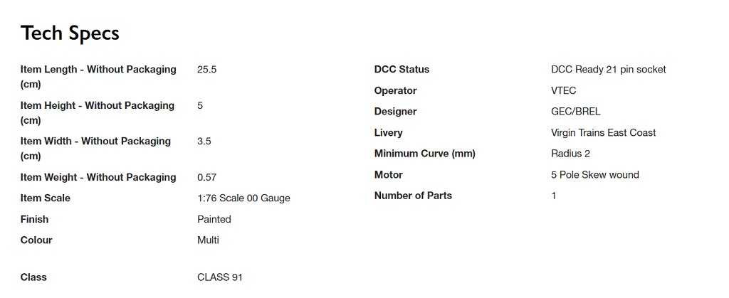 Mini 預購中 Hornby R30166 HO軌距 Class 91, VTEC 不列顛之戰紀念飛行塗裝 柴油車