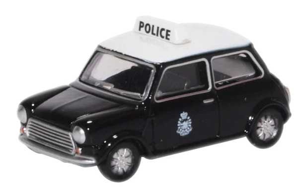 Mini 預購中 Oxford 76MCS005 1:76 Mini Hong Kong Police 香港警車.黑白