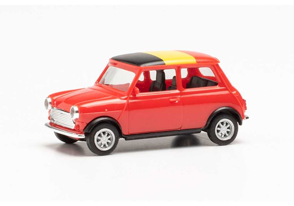 Mini 現貨 Herpa 420594 HO規 Mini Cooper EM 2021 比利時 汽車