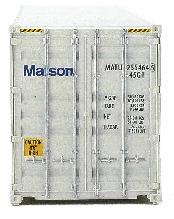 Mini 現貨 Walthers 949-8263 HO規 HC CS Container Matson 40呎 貨櫃