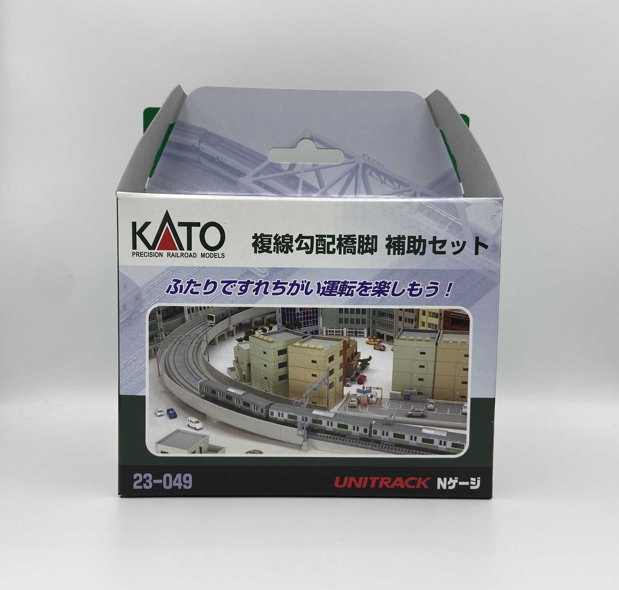 Mini 現貨 Kato 23-049 N規  複線勾配橋腳 補助