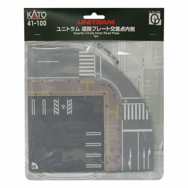 Mini 預購中 Kato 41-100 N規 路面電車道路交叉點內側