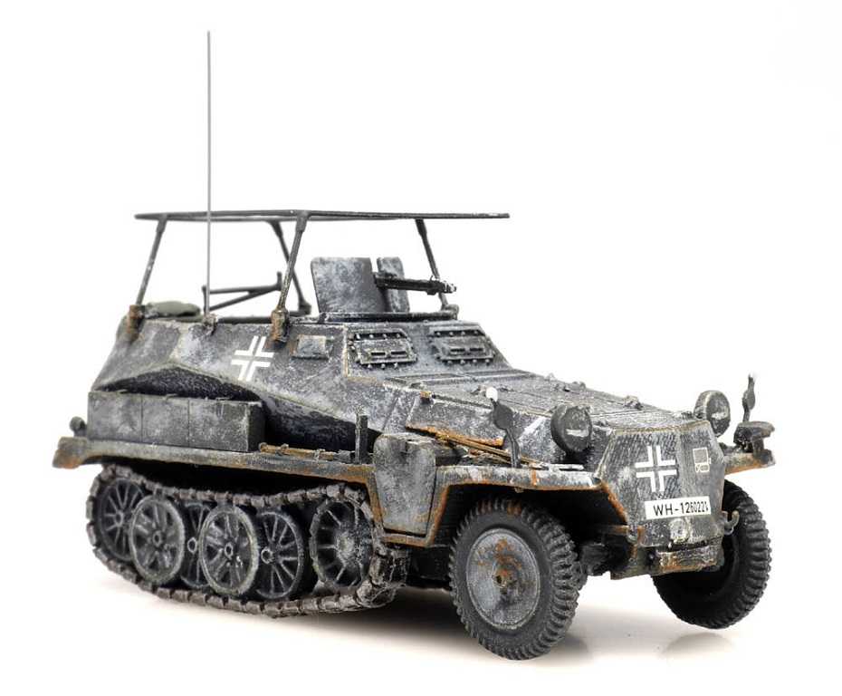 Mini 現貨 Artitec 6870285 HO規 Sd.Kfz. 250/3 坦克.冬裝
