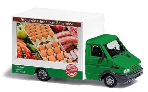 Mini 現貨 Busch 5428 HO規 Food Truck Local fresh food 賣生鮮的卡車