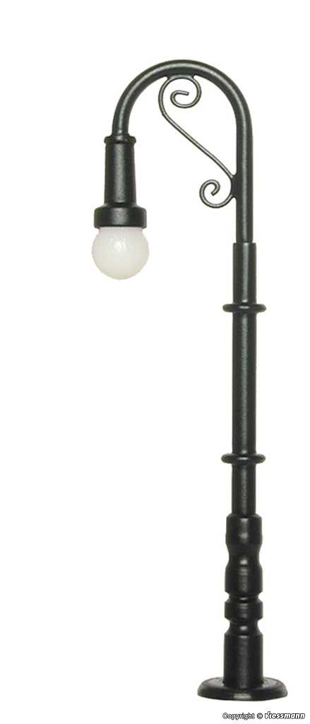 Mini 現貨 Viessmann 6020 HO規 Park lamp 公園路燈.LED暖白