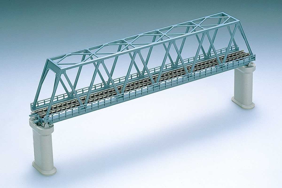 Mini 現貨 Tomix 3030 N規 單線鐵橋 藍 附PC橋墩2入
