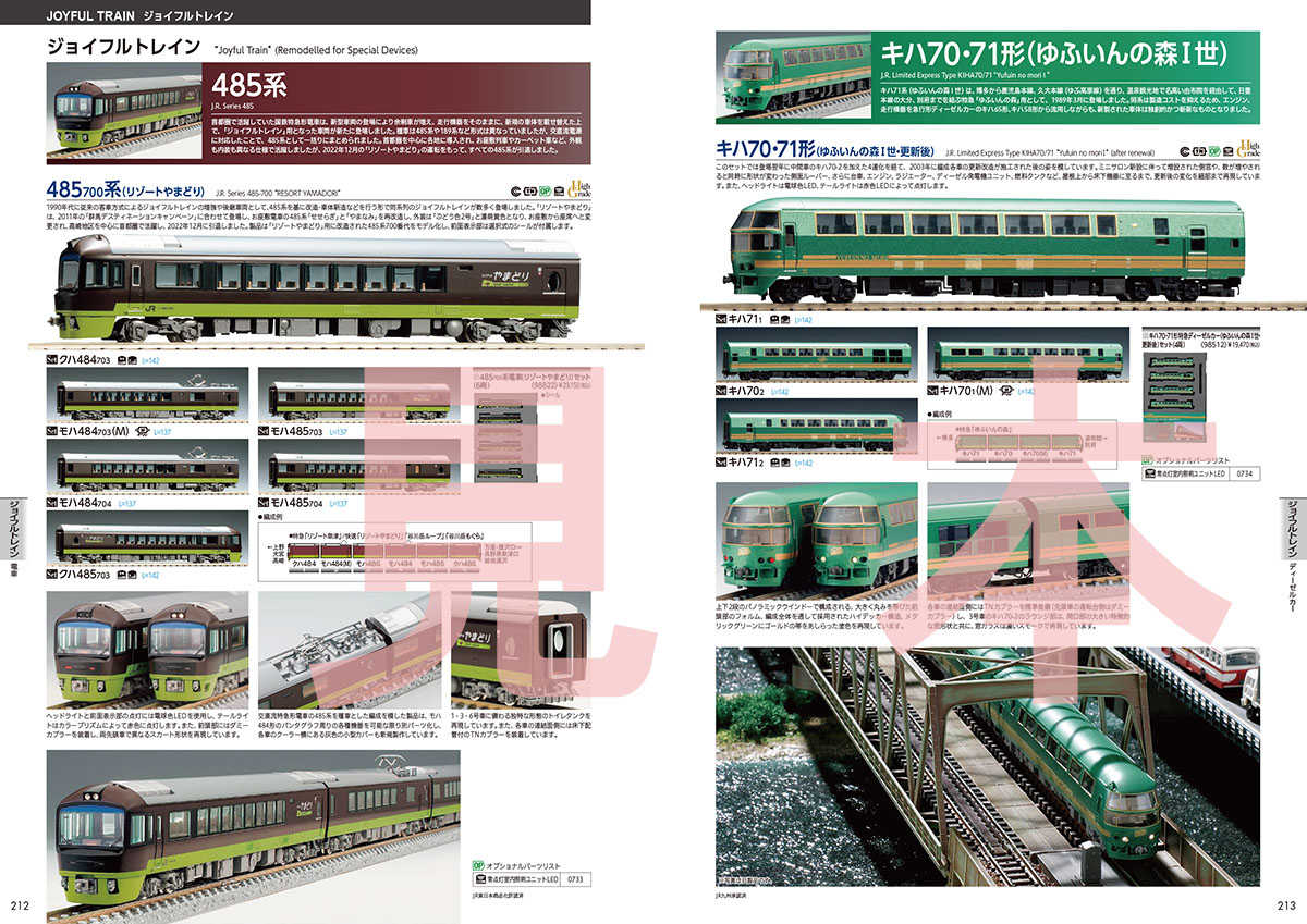 Mini 預購中 Tomix 7045 目錄(2024-2025 年版)