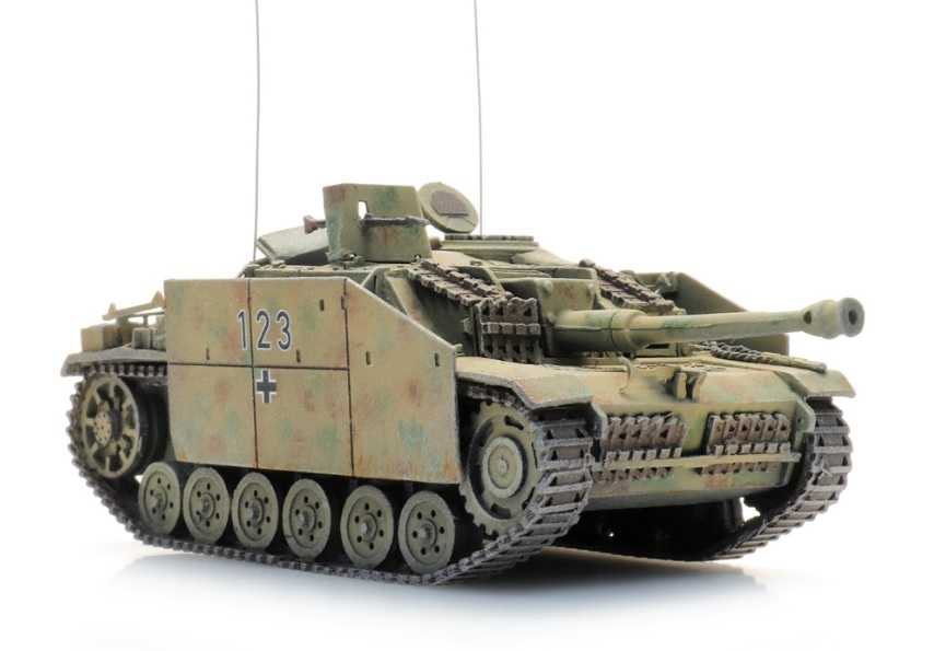 Mini 現貨 Artitec 6870562 HO規 StuG III Ausf. 坦克.迷彩