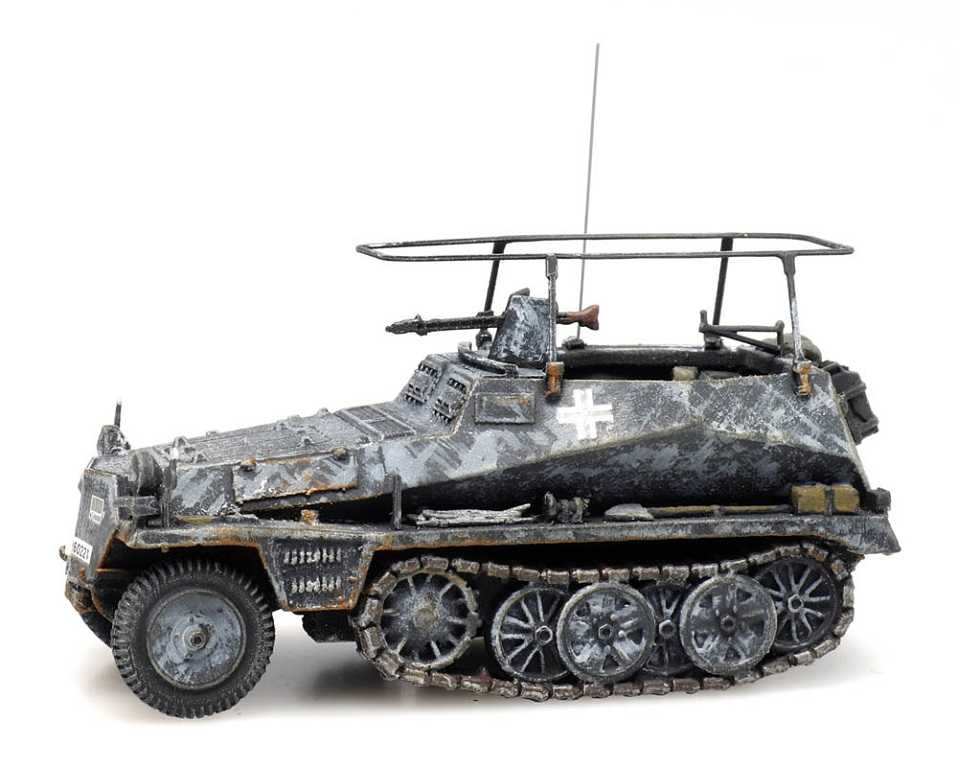 Mini 現貨 Artitec 6870285 HO規 Sd.Kfz. 250/3 坦克.冬裝