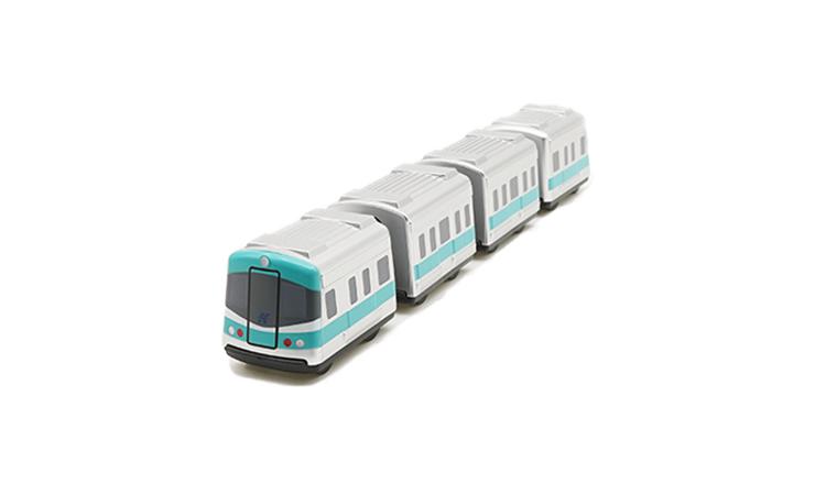 Mini 現貨 鐵支路 QV012T1 高雄捷運列車K1000 迴力列車