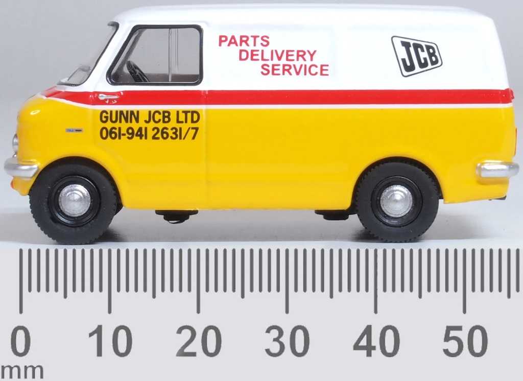 Mini 現貨 Oxford 76CFV001 1:76 Gunn JCB 貝德福 CF 貨車