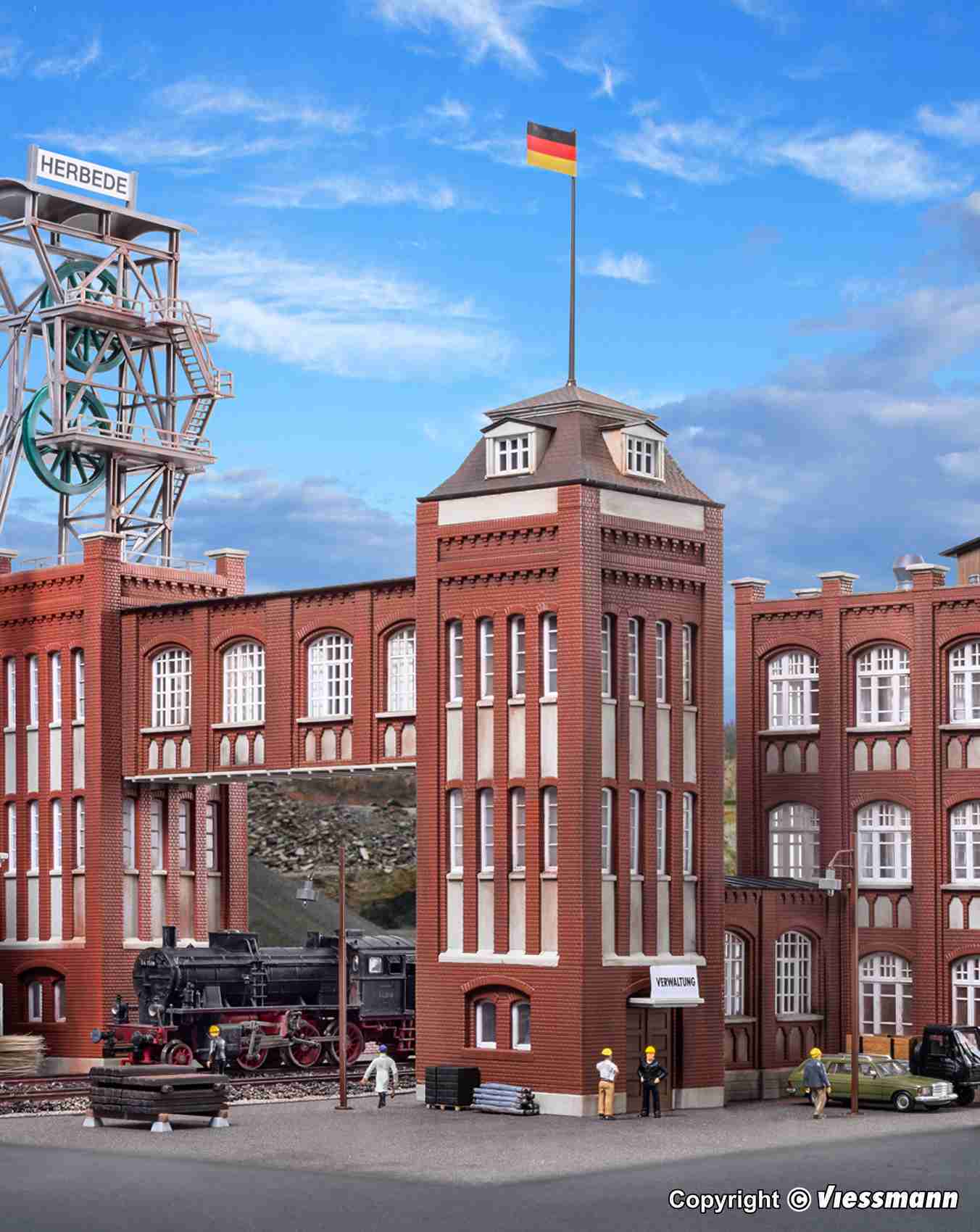 Mini 現貨 Kibri 39847 HO規 行政大樓及延伸.套件