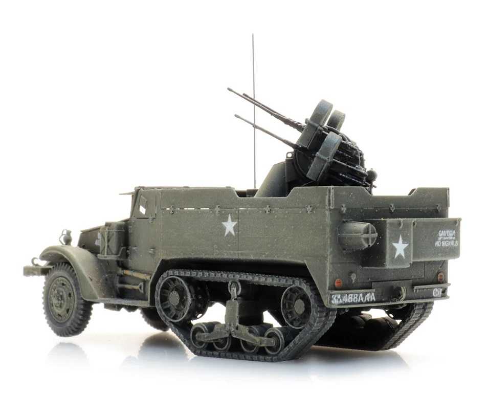Mini 預購中 Artitec 6870565 HO規 美軍 M16半履帶防空履帶車